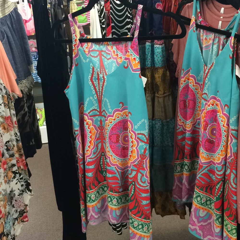 Bright blouse